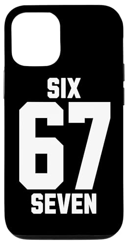 67 Six Seven Sport Design on Back. 6 7 Meme Men Women Kids X}zP[X iPhone 12/12 Pro p