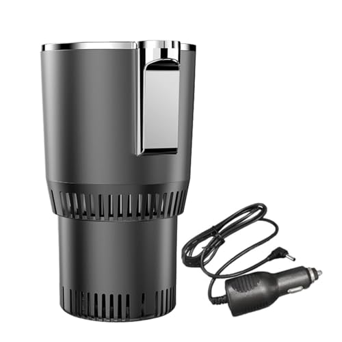 GjnjfdF 12V - Taza Calentadora de Bebidas - Termo Calentador Multiusos Portátil para Viaje Camping Picnic Trabajo Coche Autocaravana Cocina