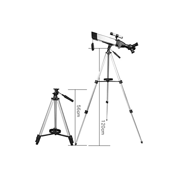 QHYTL Teleskop Astronomisches Teleskop Hohe Vergrößerung Außenteleskop Große Apertur Stargazing Monocular HD Geeignet… – Bild 3