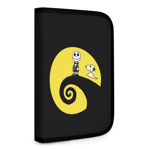 ナイトメア スヌーピー 母子手帳ケース マルチケース おくすり手帳ケース お薬手帳 ケース CLIMAXDEAM 片面ジャバラタイプ 保険証・母子手帳・診察券・キャッシュカード等をまとめるのに便利なケース