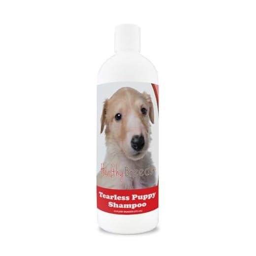 Healthy Breeds Borzois Tearless Puppy Dog Shampoo 16 oz