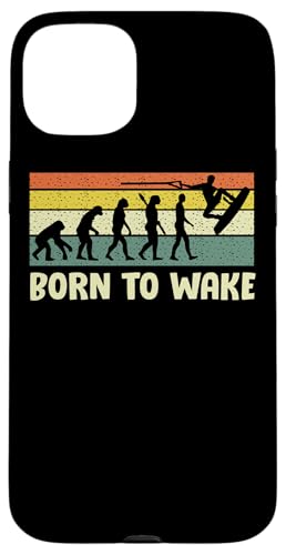 Vintage Wakeboard Evolution - Retro Wakeboard Lover �X�}�z�P�[�X iPhone 15 Plus �p