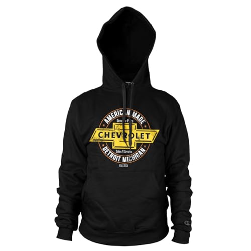 Sweatshirt à capuche Chevrolet pour éviter le froid lors des sorties en voiture ancienne