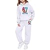 Kids 67 Hoodies Sweatsuit Sets Funny 6 7 Meme 2 Piece Tracksuit Humor 67 Sweatshirt and Sweatpants Outfits for Boys Girls