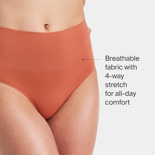Image of SPANX SPANXshape Everyday Shaping Brief - Core Control Shapewear Underwear - Invisible Under Clothes - Seamless Design