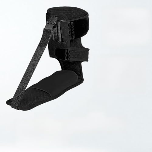 exhood 2PCS Upgraded Plantar Fasciitis Night Splint (Black)