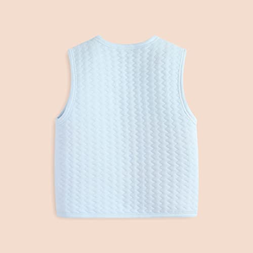 Casaco de inverno sem mangas para bebês, meninos, meninas, jaqueta quente, colete de manga comprida