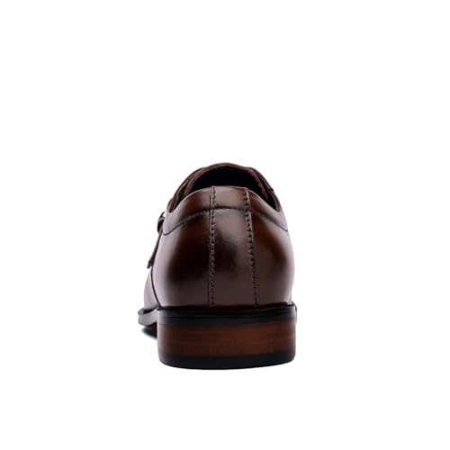 Men's Monk-Strap Dress Shoes Comfortable Business Formal Oxfords Office Shoes4