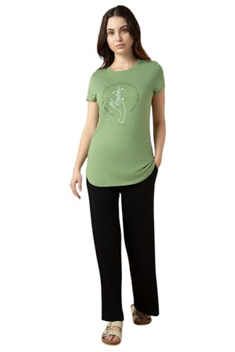 Image of Van Heusen Women's Cotton Regular Fit T-Shirt