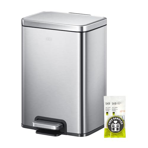 EKO Madison 12L Bathroom Trash Can