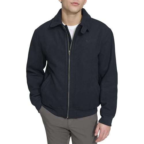 Dockers Wool Blend Harrington Bomber Veste Homme blouson mi-saison