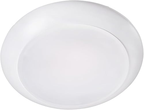 Miniatura 16 de Topaz Foco empotrable LED redondo de 4 pulgadas, 7 W, borde deflector, 5CCT seleccionable 2700K, 3000K, 3500K, 4000K, 5000K, blanco