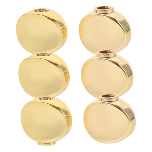 Toddmomy 6Pcs Guitar Tuning Pegs Replacement Buttons for Electric and Acoustic Guitars Durable Metal Tuners for Musicians Easy Installation Enhance Function and Style