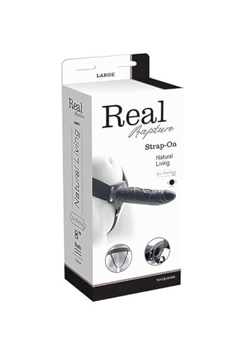 GODE CEINTURE VIBRANT REAL RAPTURE AIR FEELING 8" NOIR