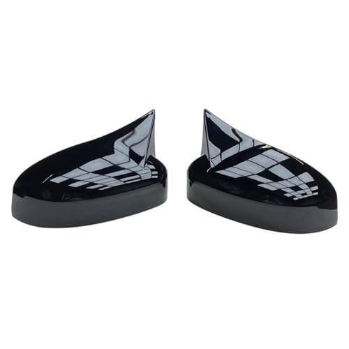 Coque miroir latéral noir brillant pour Ford Focus MK2 MK3 de 2008 à 2017