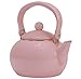 Calypso Basics by Reston Lloyd Enamel-on-Steel Tea Kettle, 2-Quart, Pink