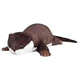 CSVBTRF Weighted Stuffed Animals, 4.1 lbs 18' Otter Plush Hugging Pillow, Otter Stuffed Animal Gifts for Kids Boys and Girls