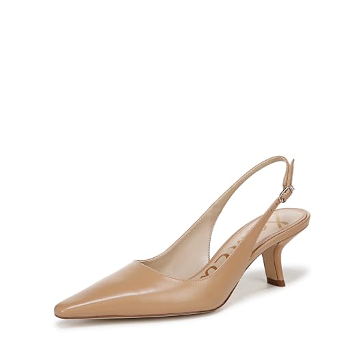 Sam Edelman Women's Bianka Sling Pump French Sand Leather 9 M