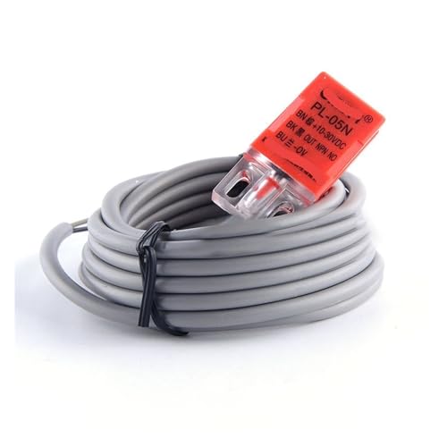 Sensor de proximidad NPN NC PL-05N de inducción cuadrado detector sonda de nivel de cama DC 10-30V 4