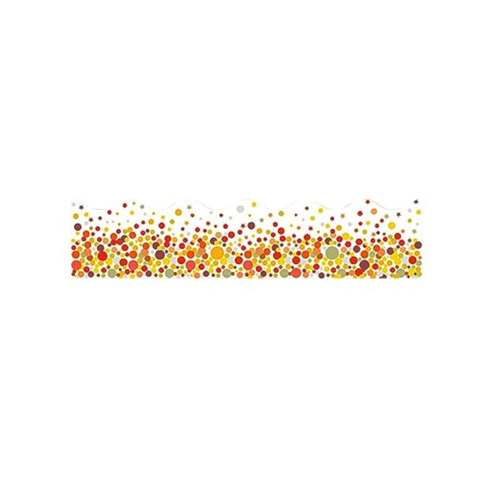 Bulletin Board Borders Cute Dot Classroom Borders for Office Wall Blackboard White