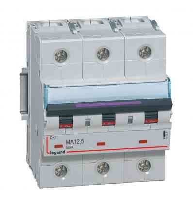 Disjoncteur magnétique seul DX³-M 50kA - 3P 400V~ - 12,5A - 4,5 modules