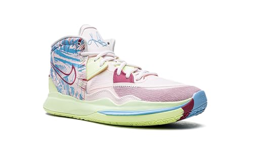 Image of Nike Kyrie Infinity 1 World 1 People DO9614-800 Safety Orange /Gorge Green /Sesame /Black Men's Basketball Shoes