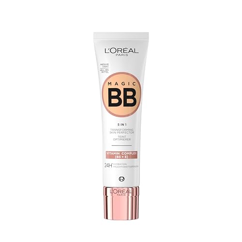 L'Oréal Paris Magic BB Cream with SPF 20, 5-in-1 Skin Tint with Vitamin B5 and Vitamin E