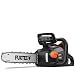 FUXTEC 40V Akku Kettensäge FX-E2KS – 14 Zoll Schwertlänge, 2x20Volt, 4,2 Kg leicht mit einer Kettengeschwindigkeit von 15 m/s