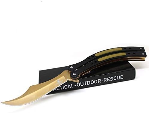 Snake Eye Tactical Everyday Carry Ultra Smooth One Hand Opening Folding Pocket Knife - Ideal for Recreational Work Hiking Camping