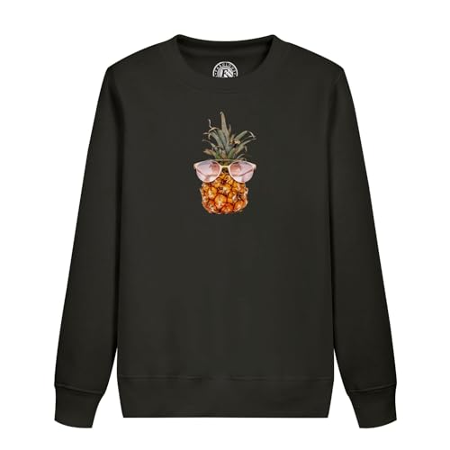 Sweatshirt enfant ananas à lunettes de soleil pour vacances d'été