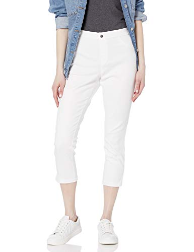 HUE Women's Side Vent Denim Mid-Rise Capri