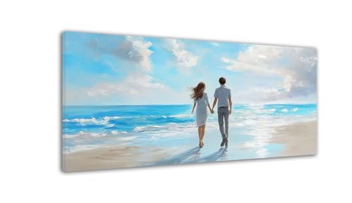 Hewuiwea Sztuka diamentowa, para diamentów, malarstwo, plaża, kryształ, sztuka, zestawy dla dorosłych i dzieci, 5D, haft krzyżykowy z pełnymi akcesoriami, mozaika, rękodzieło, obrazy, prezenty dla