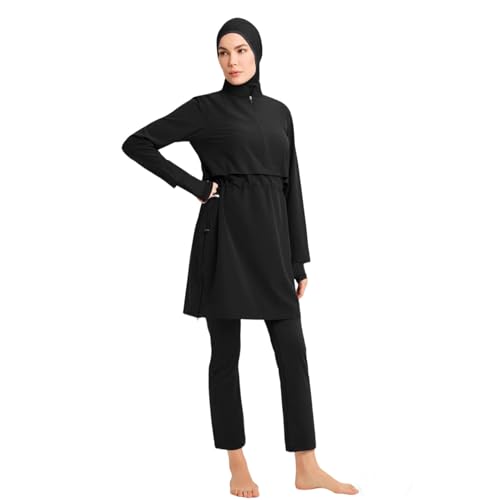 Muslim Sportswear, Women Swimsuit Muslim Swimsuit Islamic Sportswear Set Muslim Tracksuit Yoga Clothes (UAE/KSA, Alpha, XL, Regular, Regular)