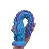 HYSMY Oktopus-Tentakel-Dildo Monster-Dildo Riesendildo Dildo mit starkem Saugnapf dicker Silikon-Dildo große Dildos für Männer Prostata-Stimulation Frauen Plug Produkte für Erwachsene(L) #4