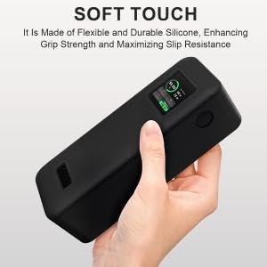 Image of ZORBES Compatible with Anker Prime 27650mAh Power Bank, Silicone Protective Cover Anti-Scratch Water-Resistant Silicone Guard Shield Case Designed for Reliable Daily Use and Enhanced Grip
