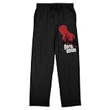 Daredevil Born Again Daredevil Inside Silhouette Adult Black Sleep Pajama Pants -Medium