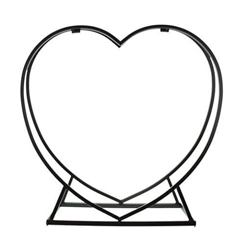 FRANK FLECHTWAREN Kaminholzständer in Herz Form,...