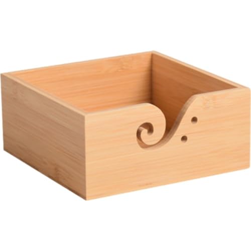 Soporte para hilo de tejer de madera que evita enredos y nudos de lana 3