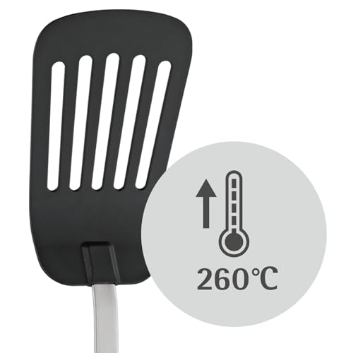 Foto von WMF Profi Plus Pfannenwender Kunststoff 32,2 cm, Cromargan Edelstahl teilmattiert, Kunststoffvorderteil, Spatula, spülmaschinengeeignet, hitzebeständig