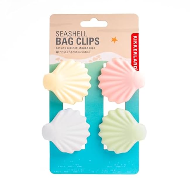 SEASHELL BAG CLIPS