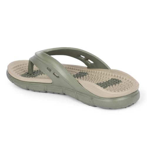 Image of Aqualite Brand Flip Flop for Men | Slipper for Men | Men's EVA Chappal | Lightweight Waterproof Anti-Skid Slippers | Soft Cushion Casual Footwear for Home, Beach, Bathroom & Daily Wear