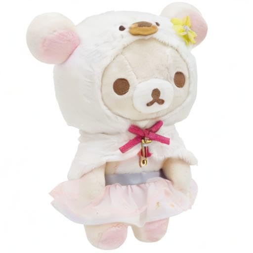 リラックマ スワンと金色の花スペシャルぬいぐるみセット リラックマ