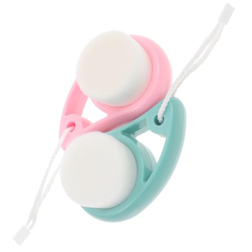 SAFIGLE 2Piezas Exfoliante Limpiador Manual Suave Para Exfoliación y Limpieza Profunda Casa Aire