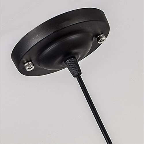 Chandelier globe en fer noir au design architectural d'exception - 2