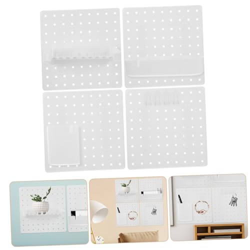 Organisateur Mural Pegboard Kit de Rangement Facile sans Vis - 5