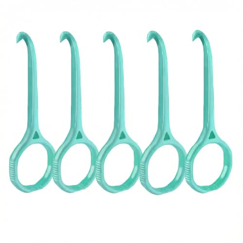 Maoerdental 5PCS Aligner Removal Tool, Clear Aligner Remover Tools for Invisalign Removable Retainers, Aligners,Braces Removal Kit (5PCS Cyan)