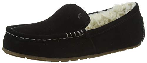 Koolaburra by UGG Women's Lezly Fashion Boot, Black, 09 M US