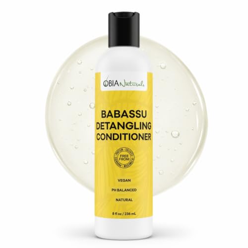 OBIA Naturals Babassu Detangling Conditioner &mdash; Slip Detangler & Moisturizing Conditioner for...