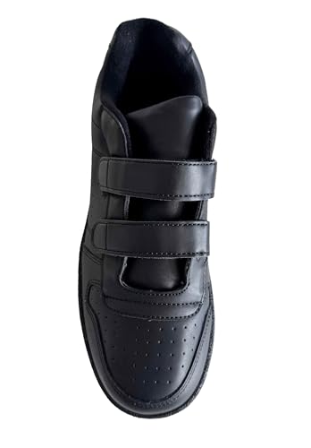 G4U Men's Sneakers Comfort Walking Hook-and-Loop Work Shoes Sizes3