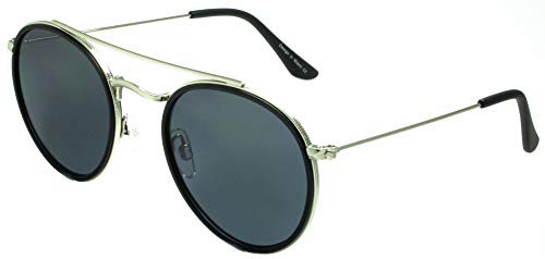 7091 Round Retro Sunglasses UV Protection